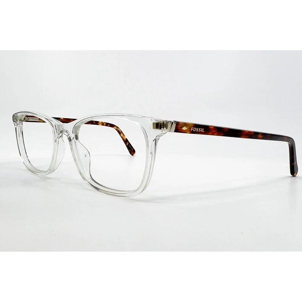 Fossil Eyeglasses Men Clear Tortoise FOS 7085 900 140 51-16-140